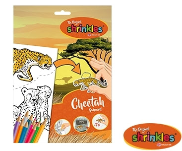 Keycraft Shrinkles Cheetah Slim Pack