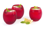 Corinto Red Glass Pack of 6 - Elegant Water Cups