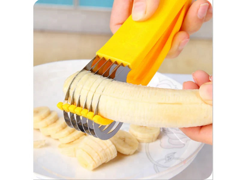 Banana and Cucumber Slicer - Easy & Quick Cutting Tool