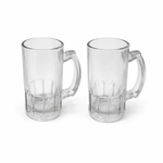 Cocktail Mug Set 2pcs Glass 375 ml Transparent