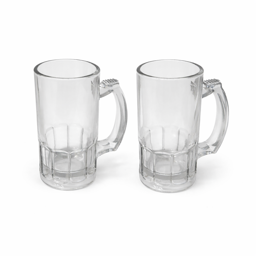 Cocktail Mug Set 2pcs Glass 375 ml Transparent