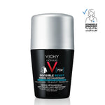 Vichy 72H Invisible Resist Dermo Deodorant for Men - 50ml