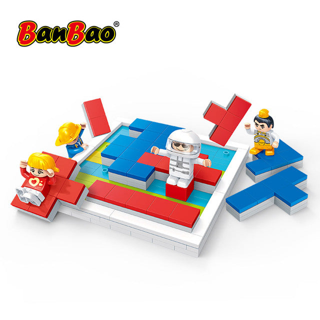 Banbao Diy City Tetris Board Game