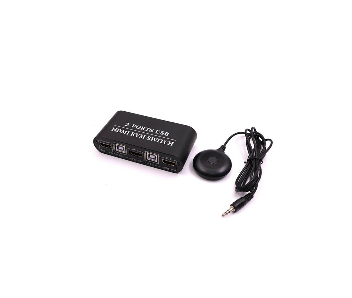 KVM Switch | HDMI & USB | 2-Channel
