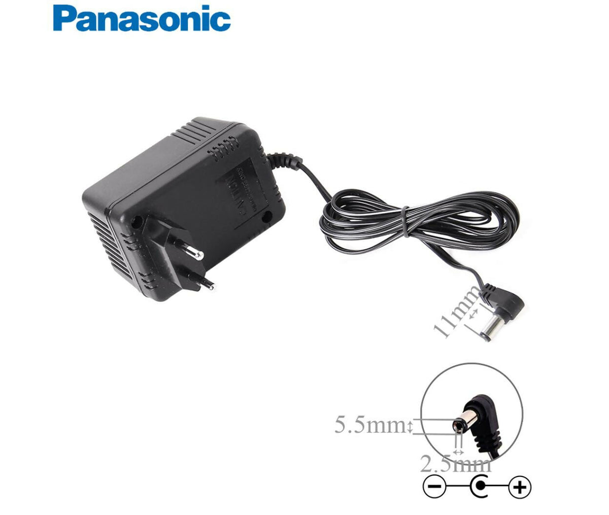 Power Adapter SMPS | DC 9V 0.5A | 90 Degree | 5.5x2.5mm | Panasonic