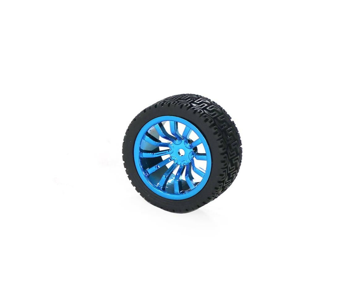 Wheels | 65mm | Blue Rim | Screw