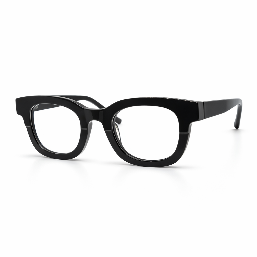 Black eyeglasses 