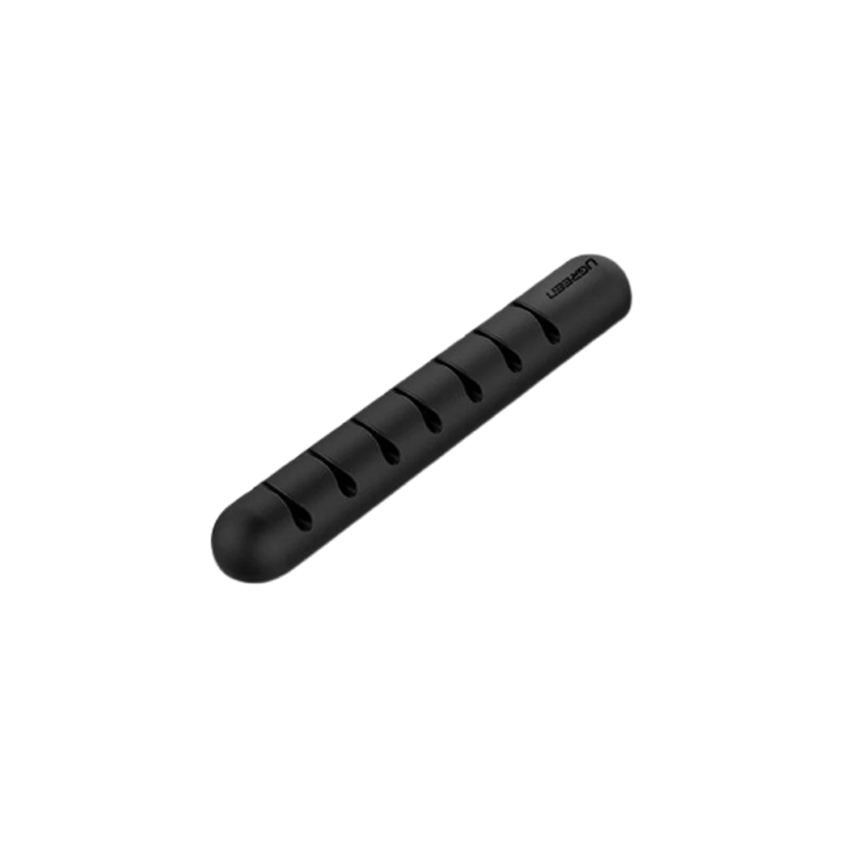 UGreen (50320) 7-Slot Self-adhesive Cable Clip Organizer - Black