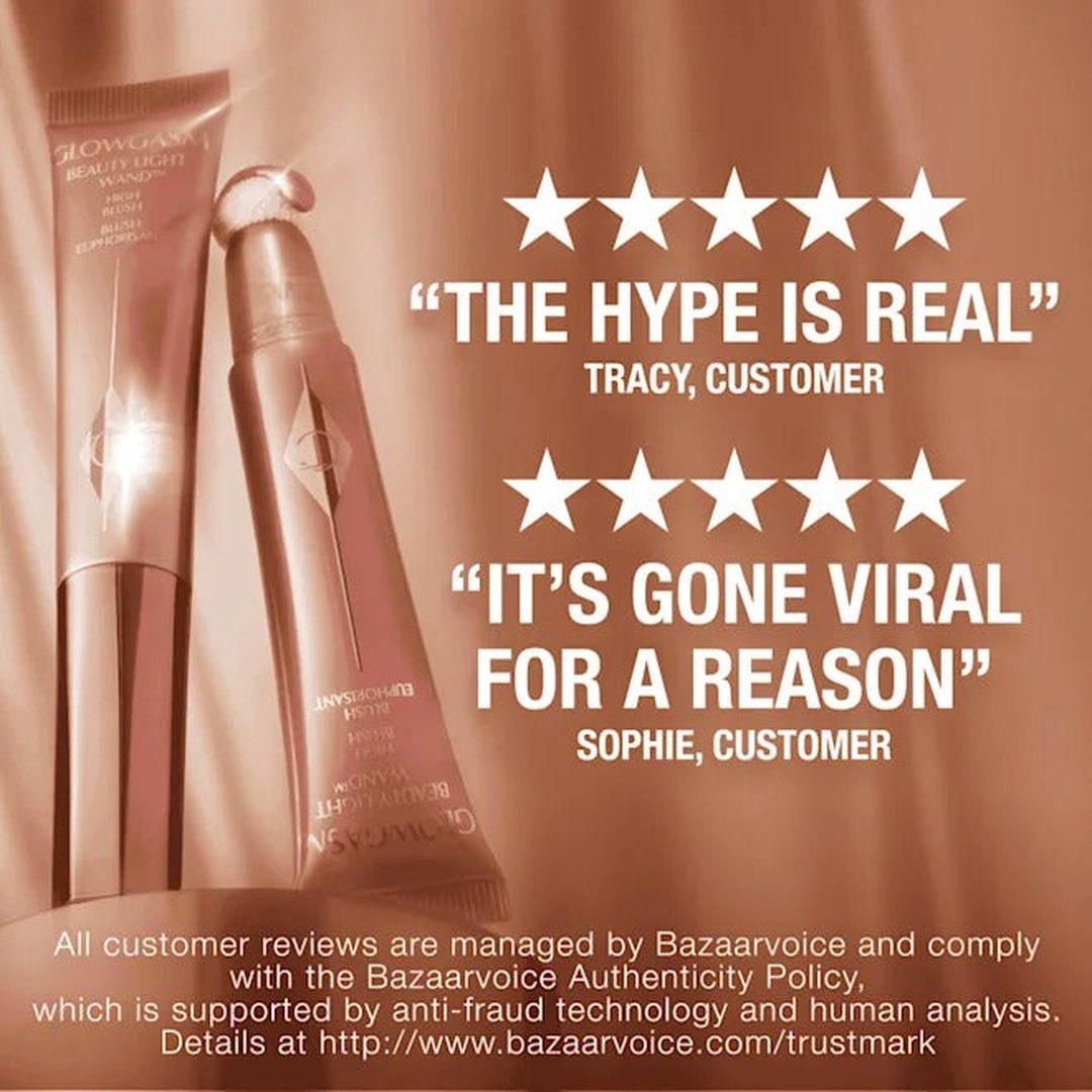 Charlotte Tilbury Glowgasm Beauty Light Wand High Blush Pinkgasm | Savonera Lebanon