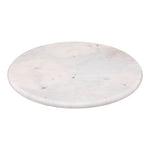 Sublime White Marble Serving Dish 30 cm - Round Cheese & Serving Board