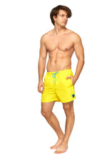 ZAGANO MEN SHORTS 5106-yellow