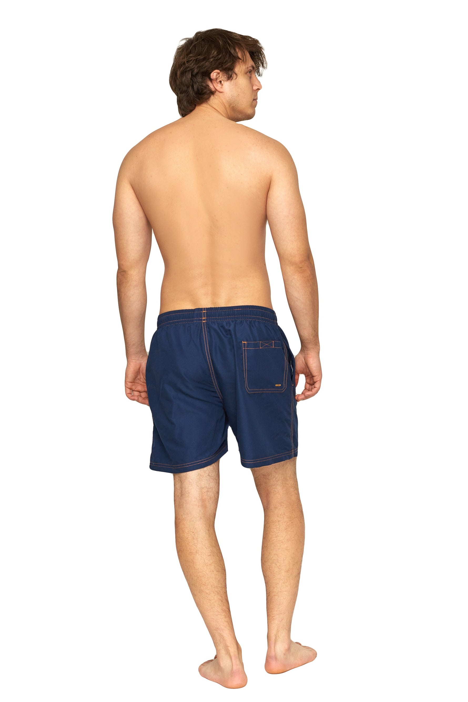 ZAGANO MEN SHORTS 5108-navy blue