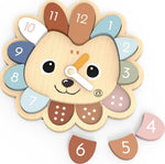 Speedy Monkey Hedgehog Clock Set, 1 Piece