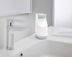 Joseph Joseph Slim Compact Soap Dispenser with Non-Drip Nozzle, Gray