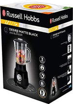 Russell Hobbs Desire Jug Blender, 1.5 Litre, Matte Black