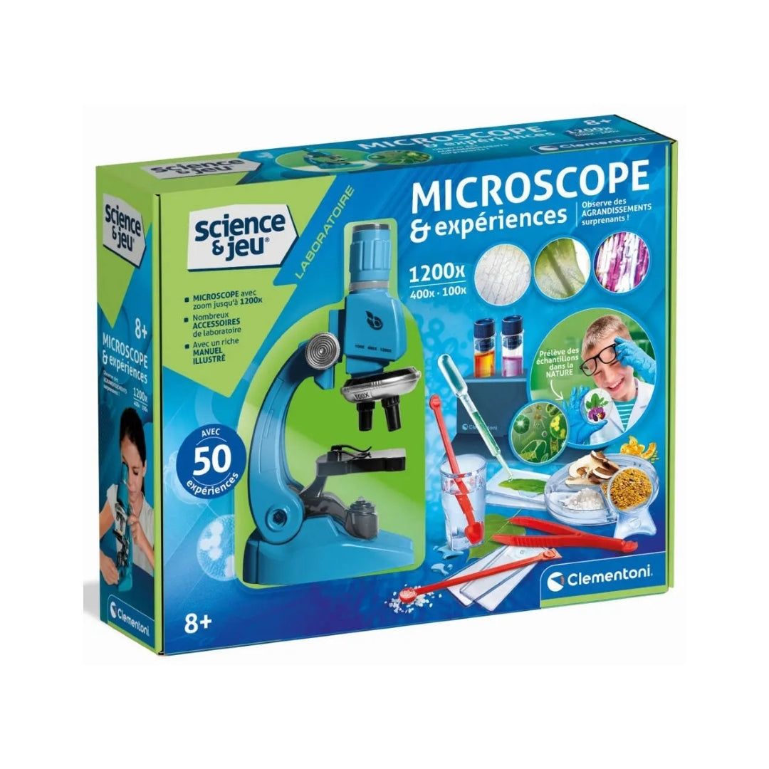Clementoni Microscope & Experiences - French