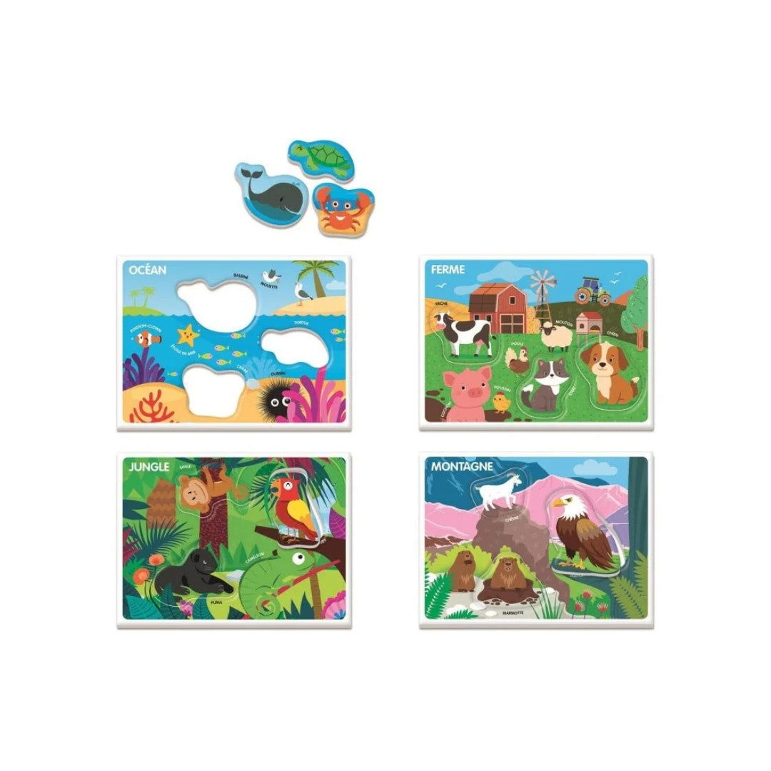 Clementoni Animals & Their Habitants - French