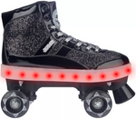 NIJDAM ROLLER SKATES FLASHING GLITTER AND GLAMOUR