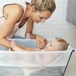 Foldable Baby Bathtub + Newborn Support