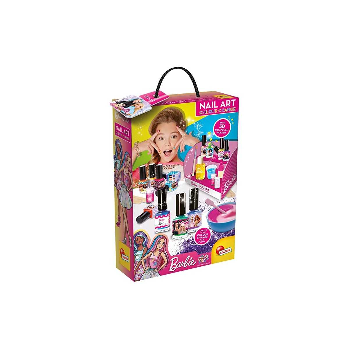 Barbie Nail Art Color Change