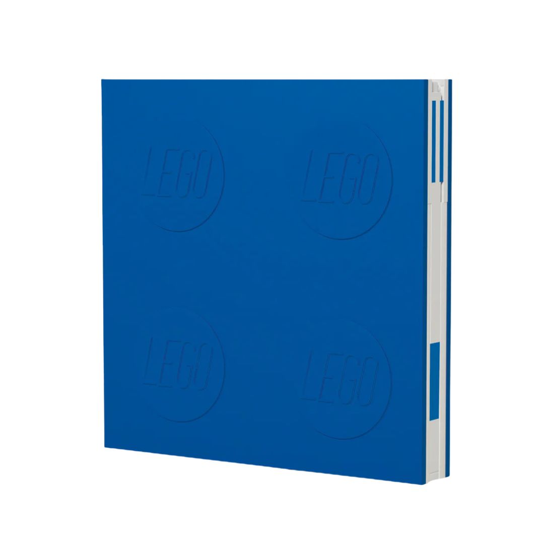 LEGO Locking Notebook with Gel Pen - Box Blue