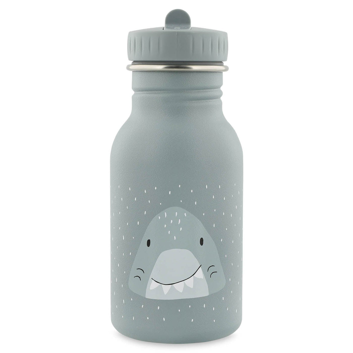 Trixie: Stainless Steel Water Bottle 350ml - Mr. Shark
