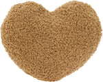 Cushion Heart Teddy Heart-Shaped Pillow 35x33 cm Polyester Knitted