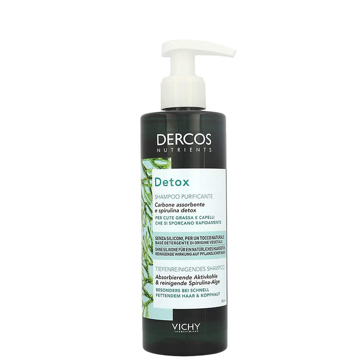 Vichy Dercos Nutrients Detox Clarifying Shampoo - 250ml-1