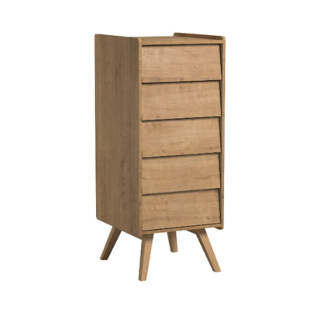 Vox Dresser VINTAGE 5 Drawers Oak/Oak
