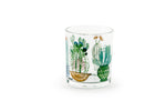 Cactus Pack Of 3 Glasses - Transparent Pressed Glass