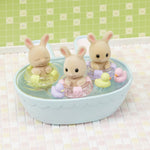 Sylvanian Families Triplets Baby Bathtime Set