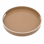 Round Tray with White Rim – 40 cm