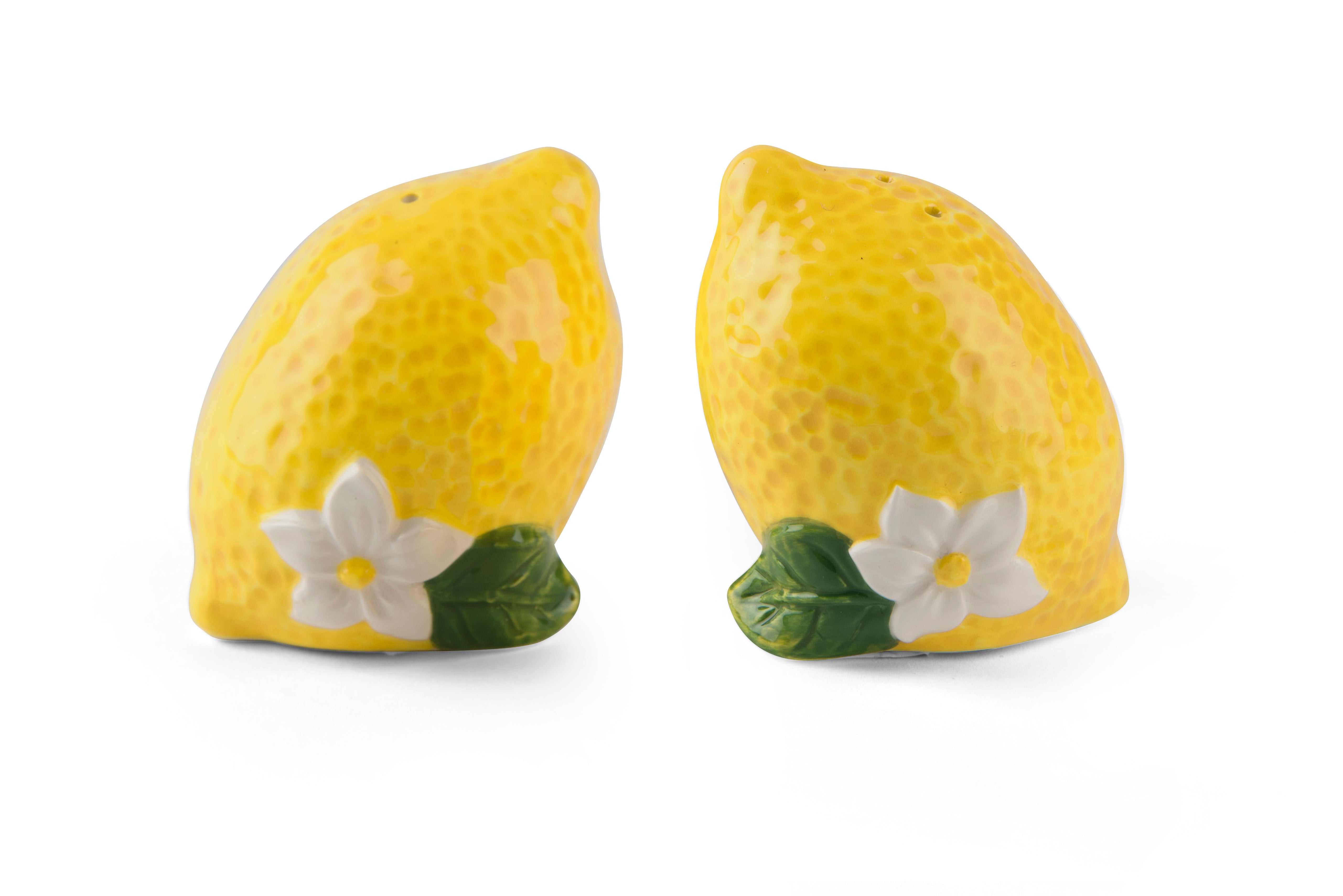 Amalfi Salt & Pepper Shakers - Hand-Painted Ceramic