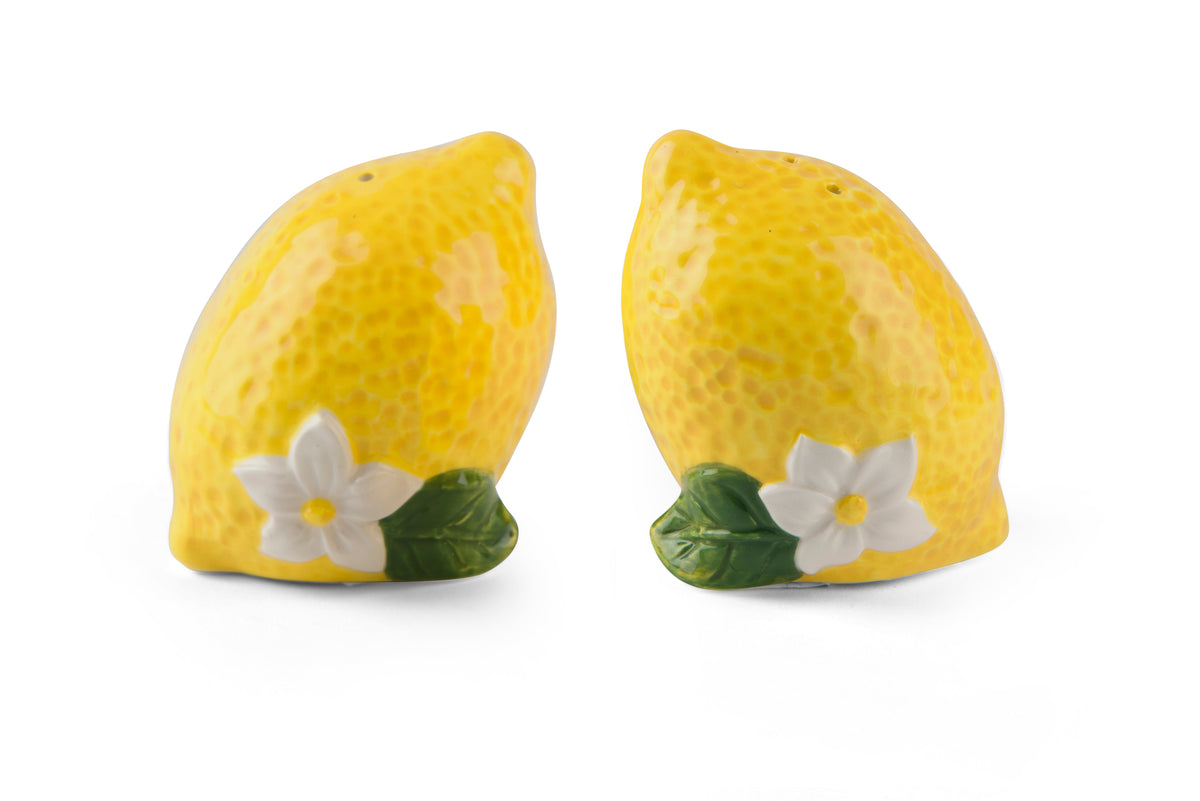 Amalfi Salt & Pepper Shakers - Hand-Painted Ceramic