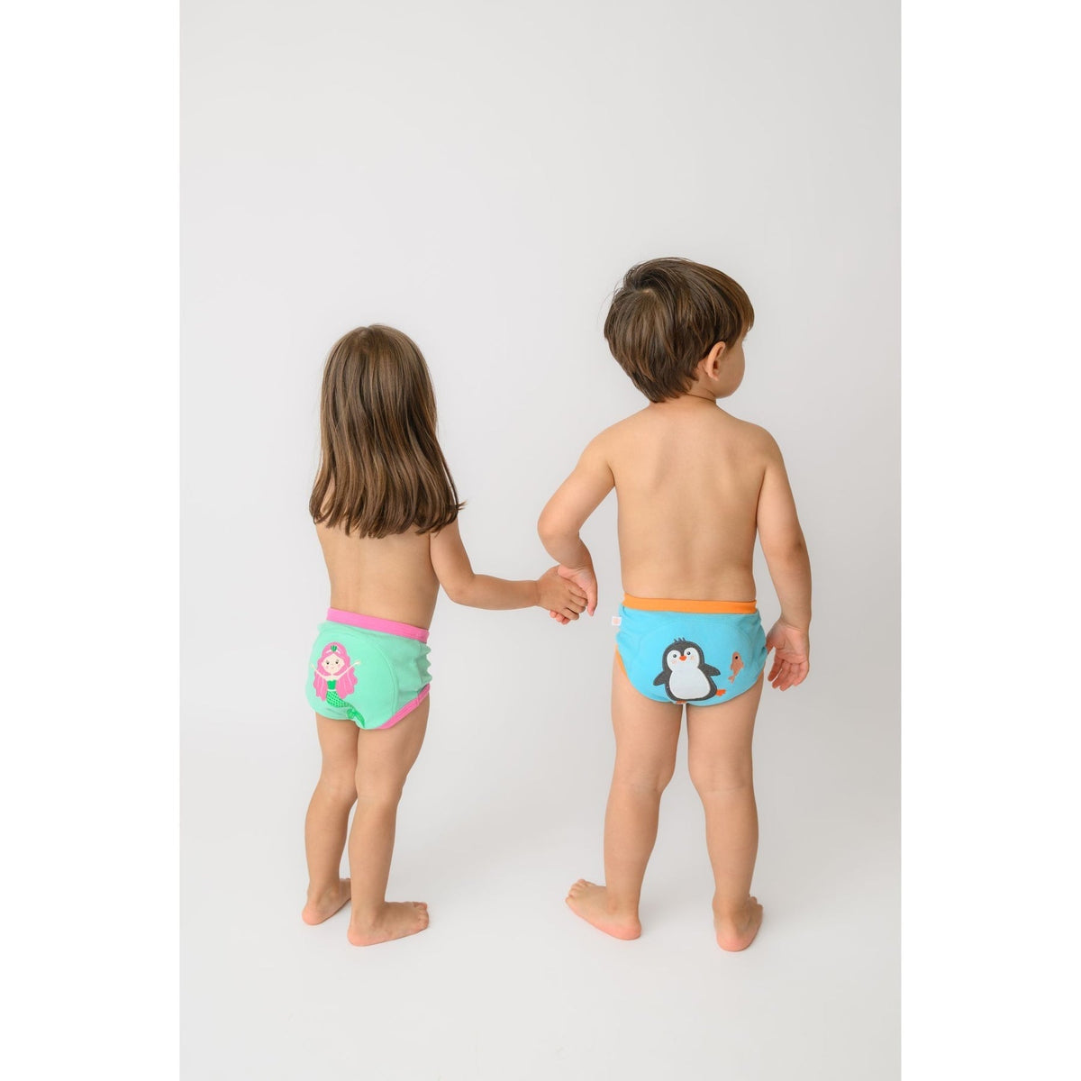 Zoocchini Toddler Organic Potty Training Pants (3-pk) - Sea Crew 2-3Y