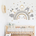SIPO: Nursery Wall Stickers - Cute Animals