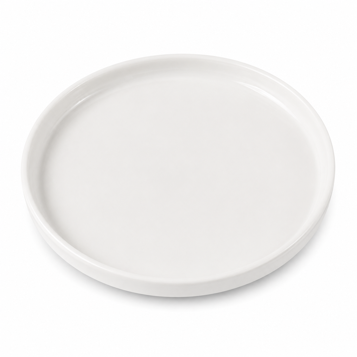 Dessert Plate White Porcelain – Ø19 cm