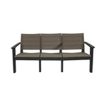 Tropicano Sofa 3 Seaters Resin Fiberglass Outdoor Sofa