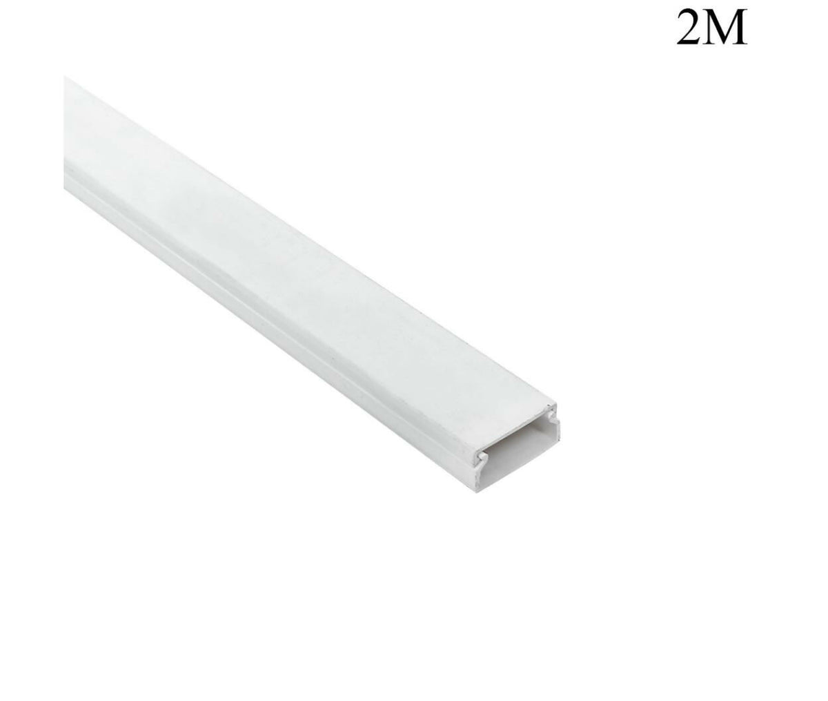 Cable Trunk | Closed | 20x10mm | 2M | White