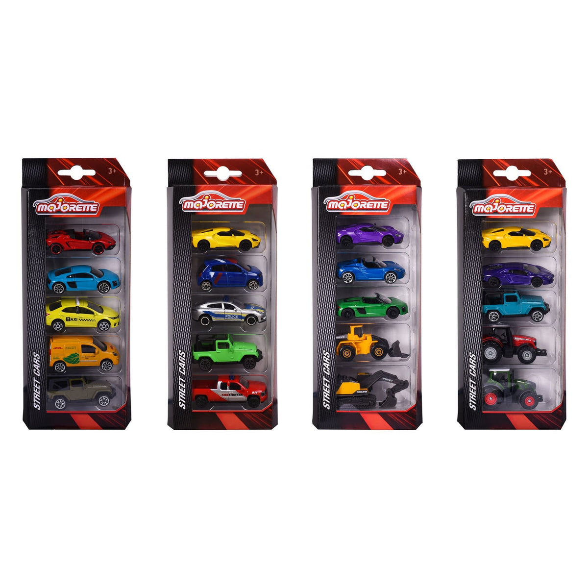 Majorette Street Cars - 5 pcs
