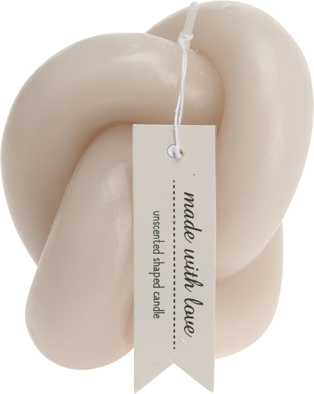 Candle Wool Ball - Off White, 8 cm, Safe Use