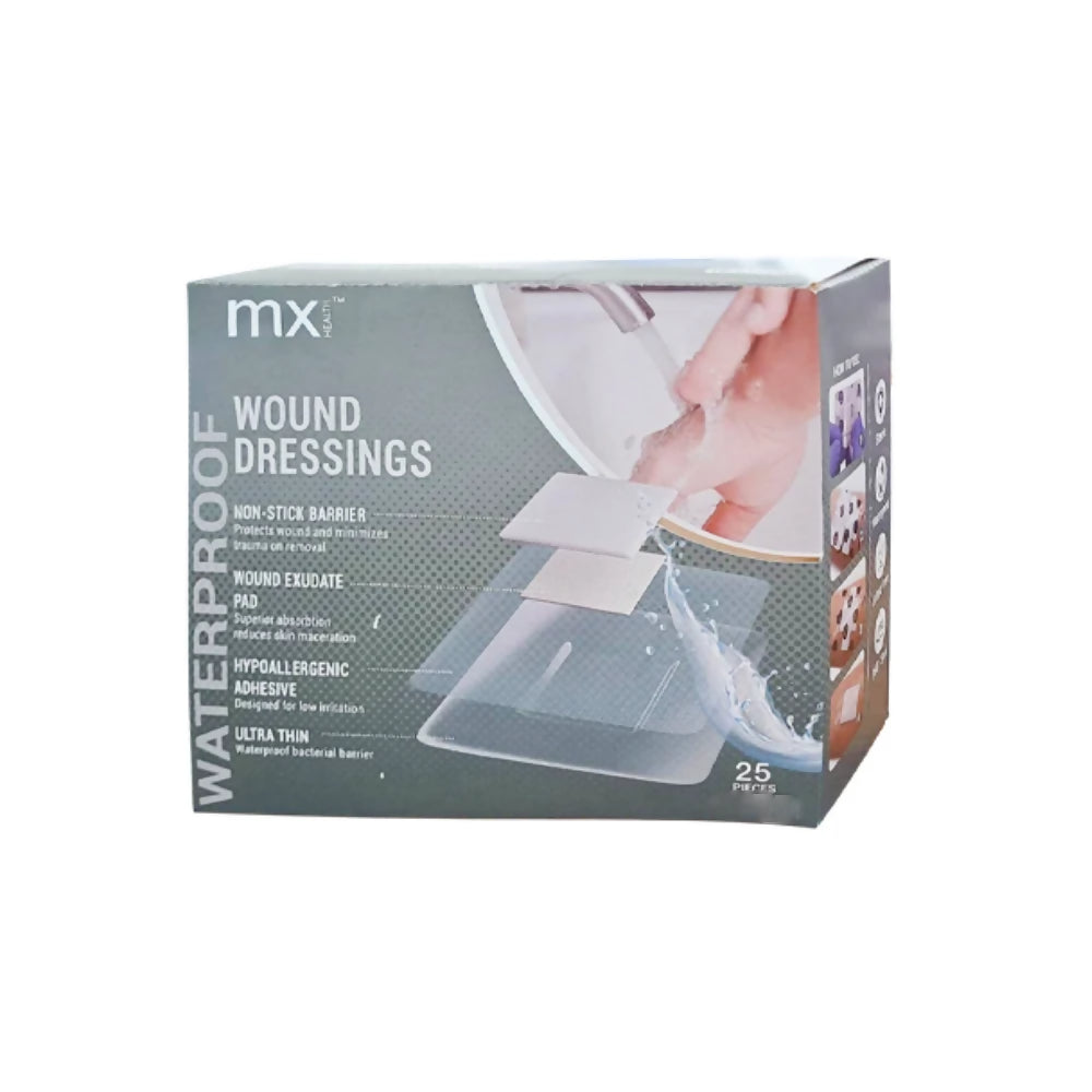 Wound Dressing Film+Pad 10X12Cm (25'S)