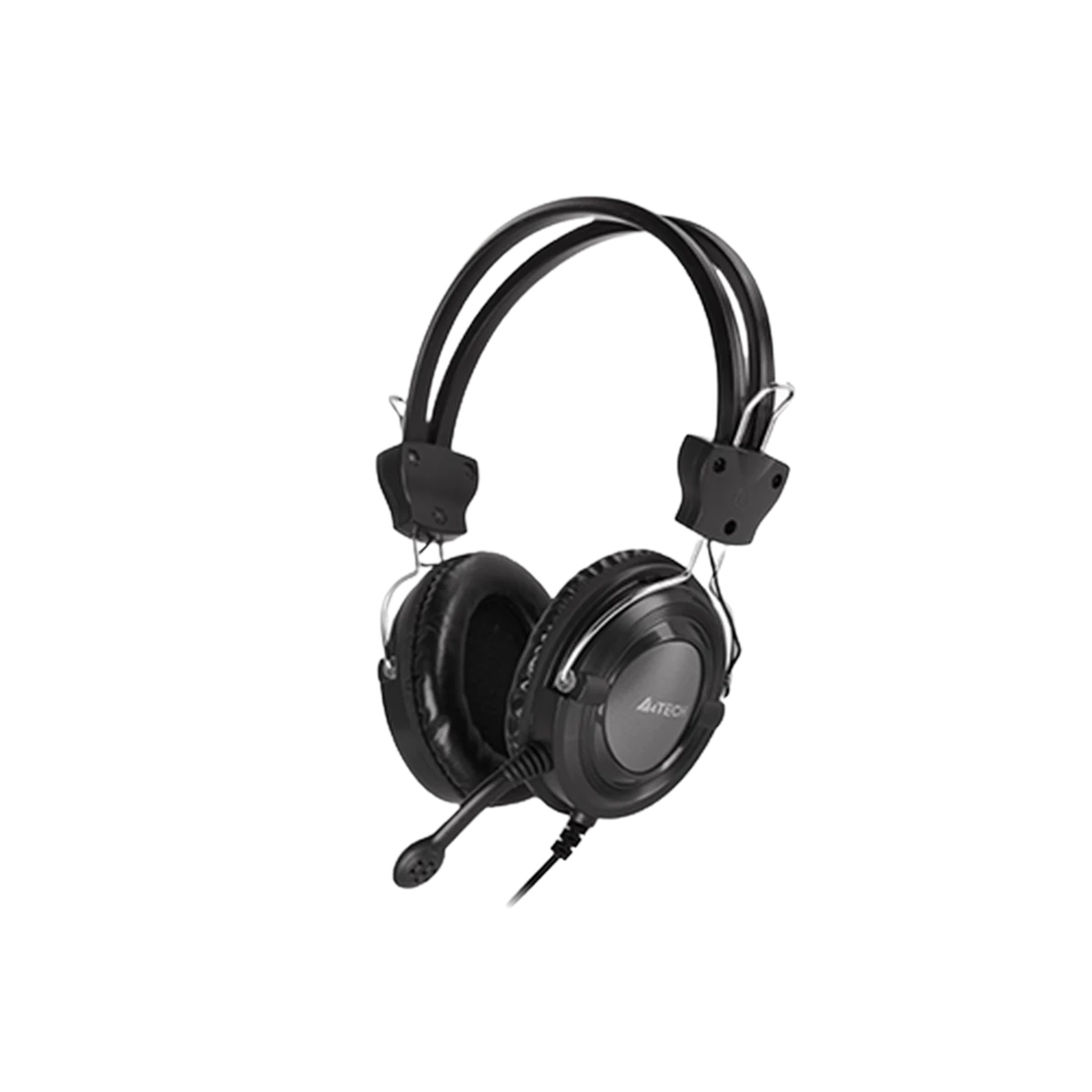 A4Tech (HS-8i) ComfortFit Stereo Wired Headset 4Pin Jack Plug - Black