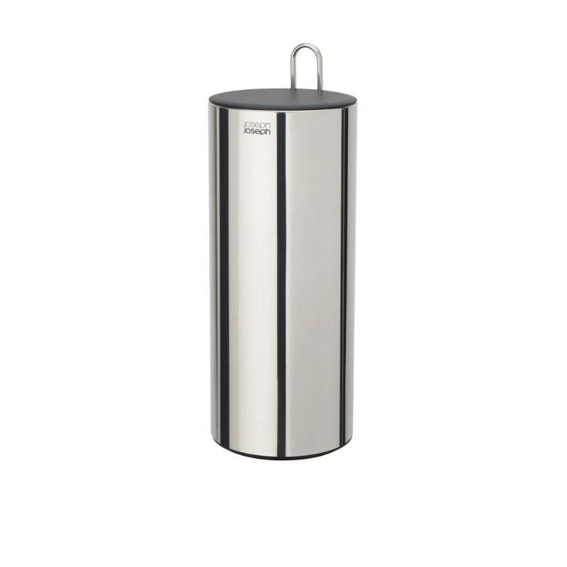 Joseph Joseph Easystore™ Luxe Stainless-steel Concealed Toilet Roll Holder