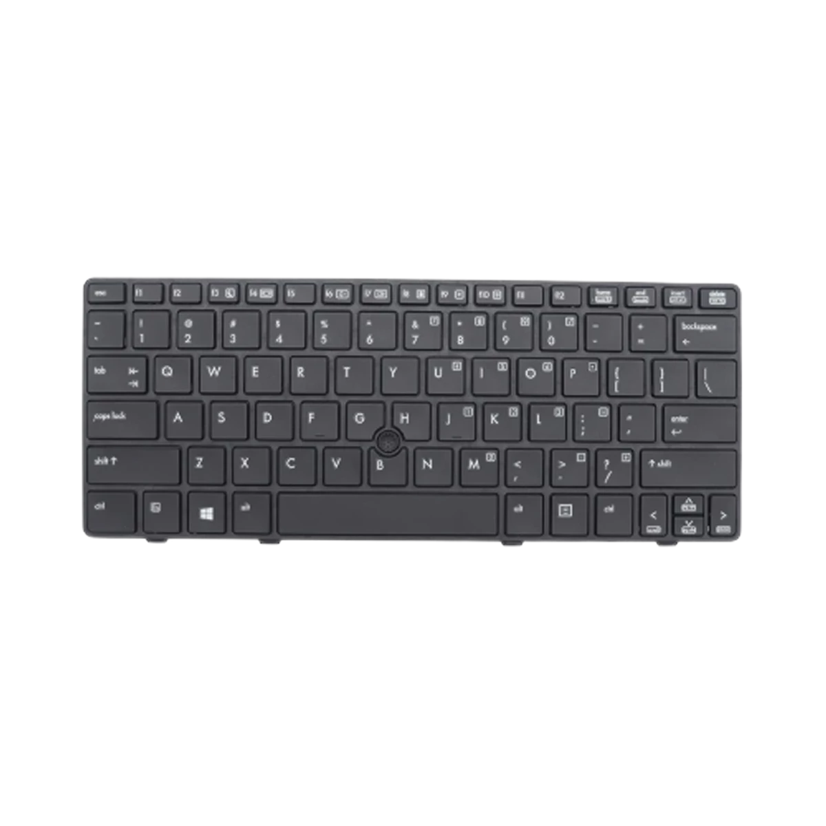 Keyboard For Hp 2560P & 2570P UK Layout - Black