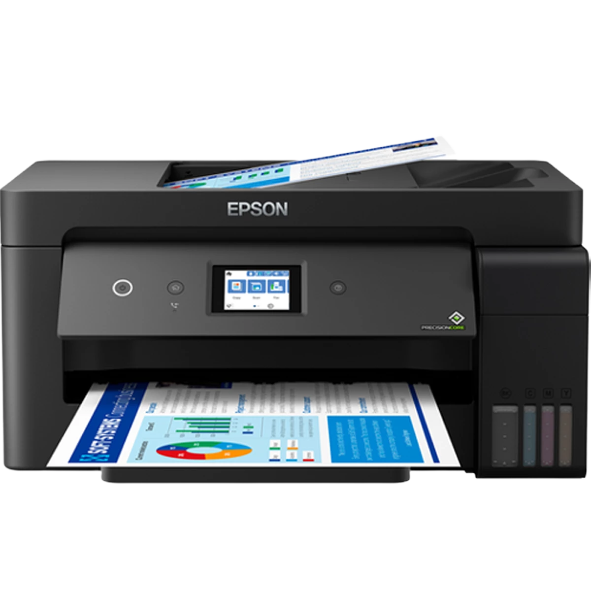 Epson (L14150) Duplex AiO Ink Tank Printer - Print; Scan; Copy; Fax - A3 - Wi-Fi - Black