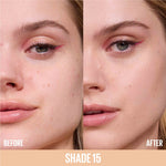 Maybelline Lifter Serum Concealer, Full Coverage, Includes 2% Peptides + Caffeine to Hydrate & Brighten Under Eyes .
