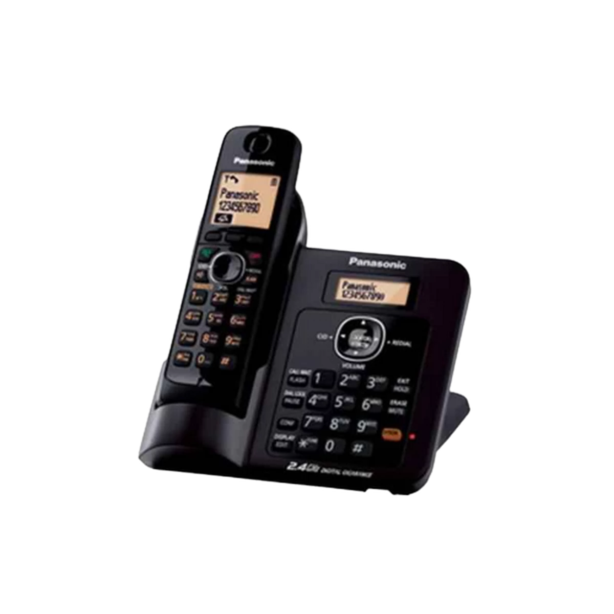 Panasonic (KX-TG3811SXB) 2.4Ghz Digital Cordless Phone - Black