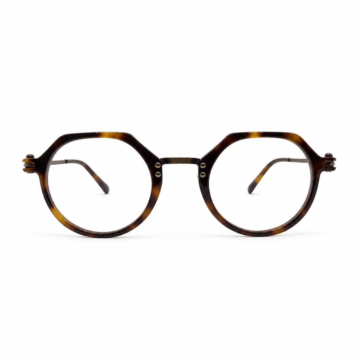 Tortoises round eyeglasses 