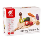 Classic World Wooden Cutting Vegetables Set